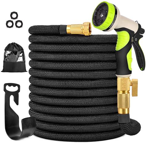 collapsible garden hose 100 ft|100' flexible garden hose.